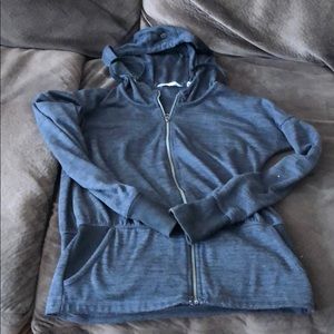 Athleta Sz xxs zip up sweatshirt hooded